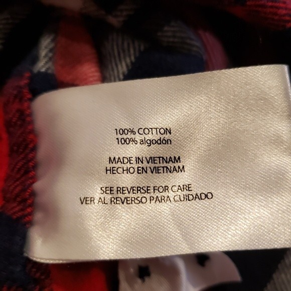 Woolrich Plaid Flannel Button Down Size S - Picture 8 of 9